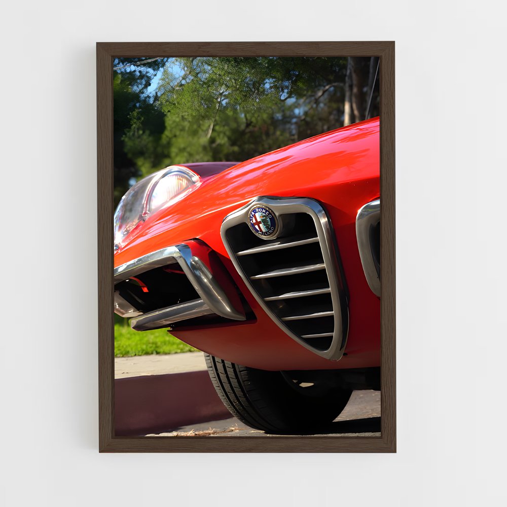 Poster Spider veloce – affiche Alfa Romeo (vue 5)